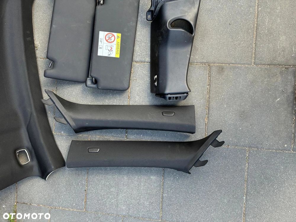PODSUFITKA SUFIT SŁUPKI M-PAKIET ANTHRAZIT BMW M2 G87 2 G42 KOMPLET SZYBER - 2