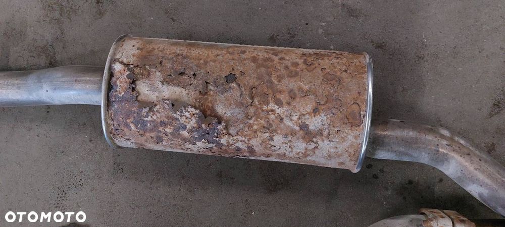 TŁUMIK WYDECH KOŃCOWY + ŚRODKOWY MERCEDES W220 2204910100 - 9