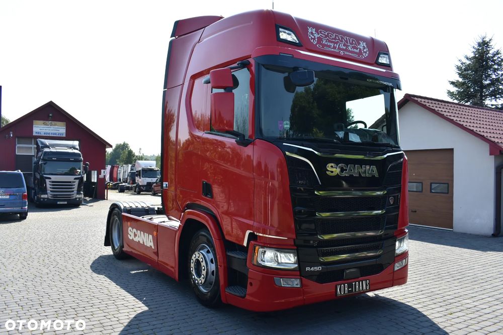 Scania R450 // NAVI // ZABUDOWY MIĘDZYOSIOWE // KLIMA POSTOJOWA // NOWE OPONY !! // - 10