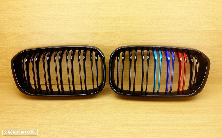 PROMOÇÃO Grelhas Dupla Barra listas ///M BMW F10 F11 F20 F21 F30 F31 - 3
