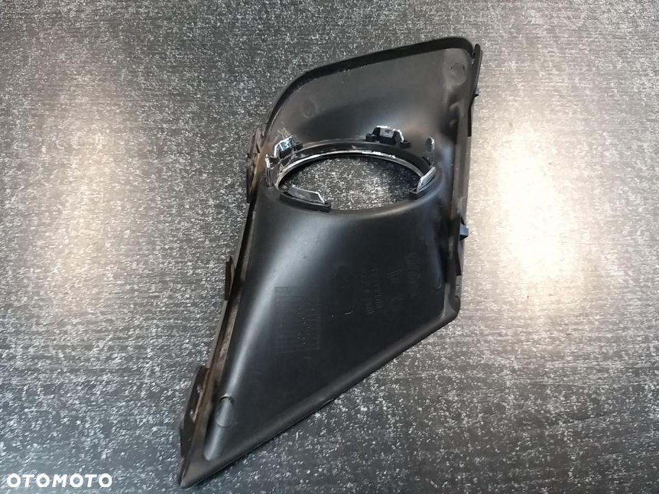 RAMKA HALOGENU Atrapa zderzaka przód Lewa  ramka chrom, PEUGEOT 207 06.09-09.12 745301 - 2