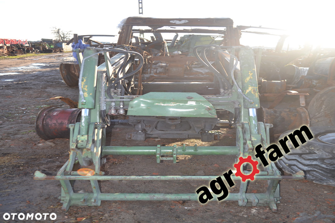 Fendt 380 GT silnik most skrzynia zwolnica zwrotnica wał blok - 4