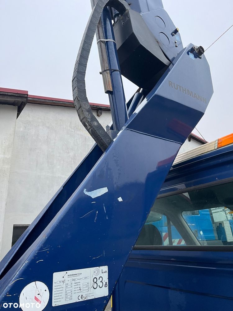 Mercedes-Benz Podnośnik Koszowy Zwyżka Izolowany Kosz Ruthmann TB180 18 metrów  14 w Bok Udt jak Wumag Multitel Gsr Cena Brutto !!! - 11