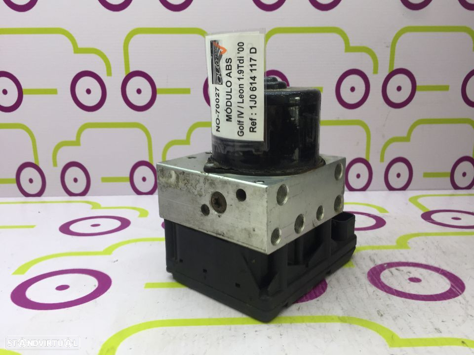 Modulo ABS VW Golf IV / Seat Leon 2000 1.9TDi - Ref: 1J0614117D - NO70027 - 4