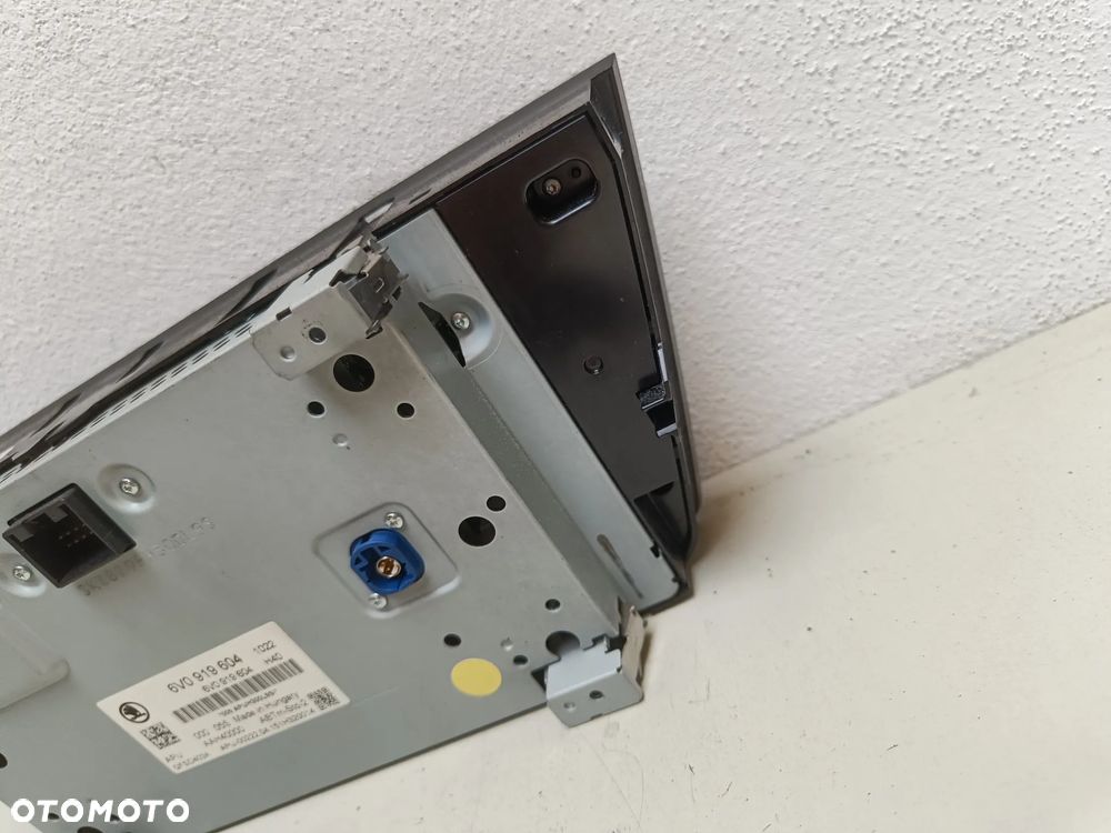 Radio Skoda Fabia 3 III Wyświetlacz Ekran 6V0919604 - 8