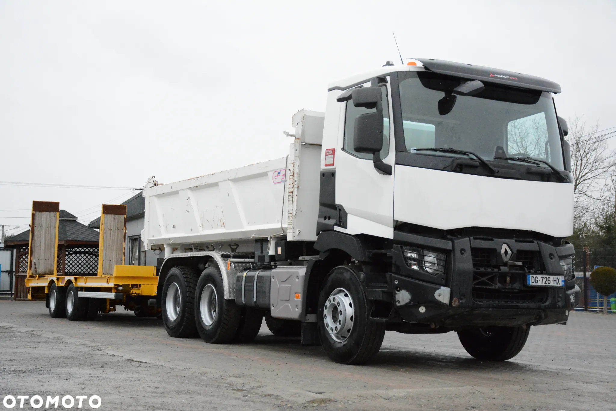 Renault C380 + przyczepa niskopodwoziowa AMC / 6x4 / 2014r / Hydroburta - 17