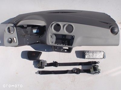 SEAT IBIZA 6J0 DESKA KONSOLA KOKPIT PULPIT PÓŁKA PARAPET AIRBAG PODUSZKI PASY PAS naprawa OKAZJA 6J - 6
