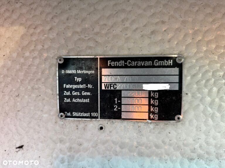 Fendt Uni-Caravan Diamant 700 DFS - 8