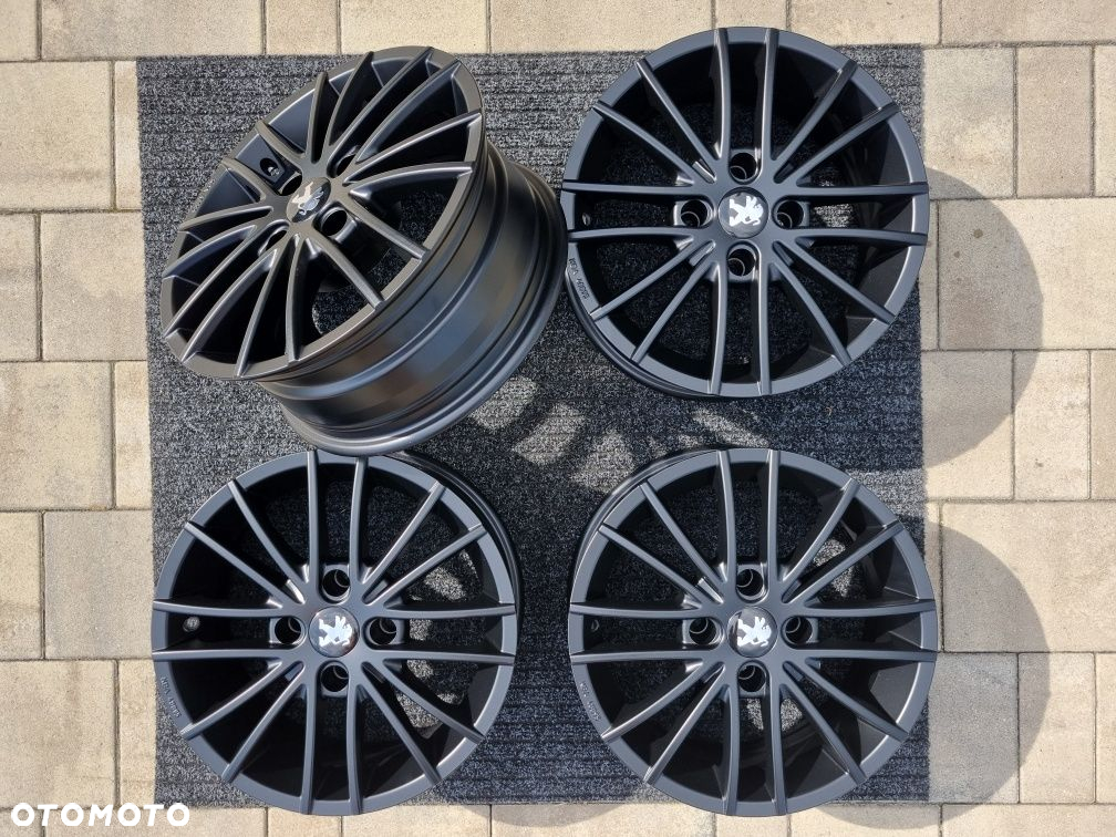 Peugeot 15 " Felgi Nowe 5x108 - 208 / 207 / 206 / 1007 / 307 Czarne - 5