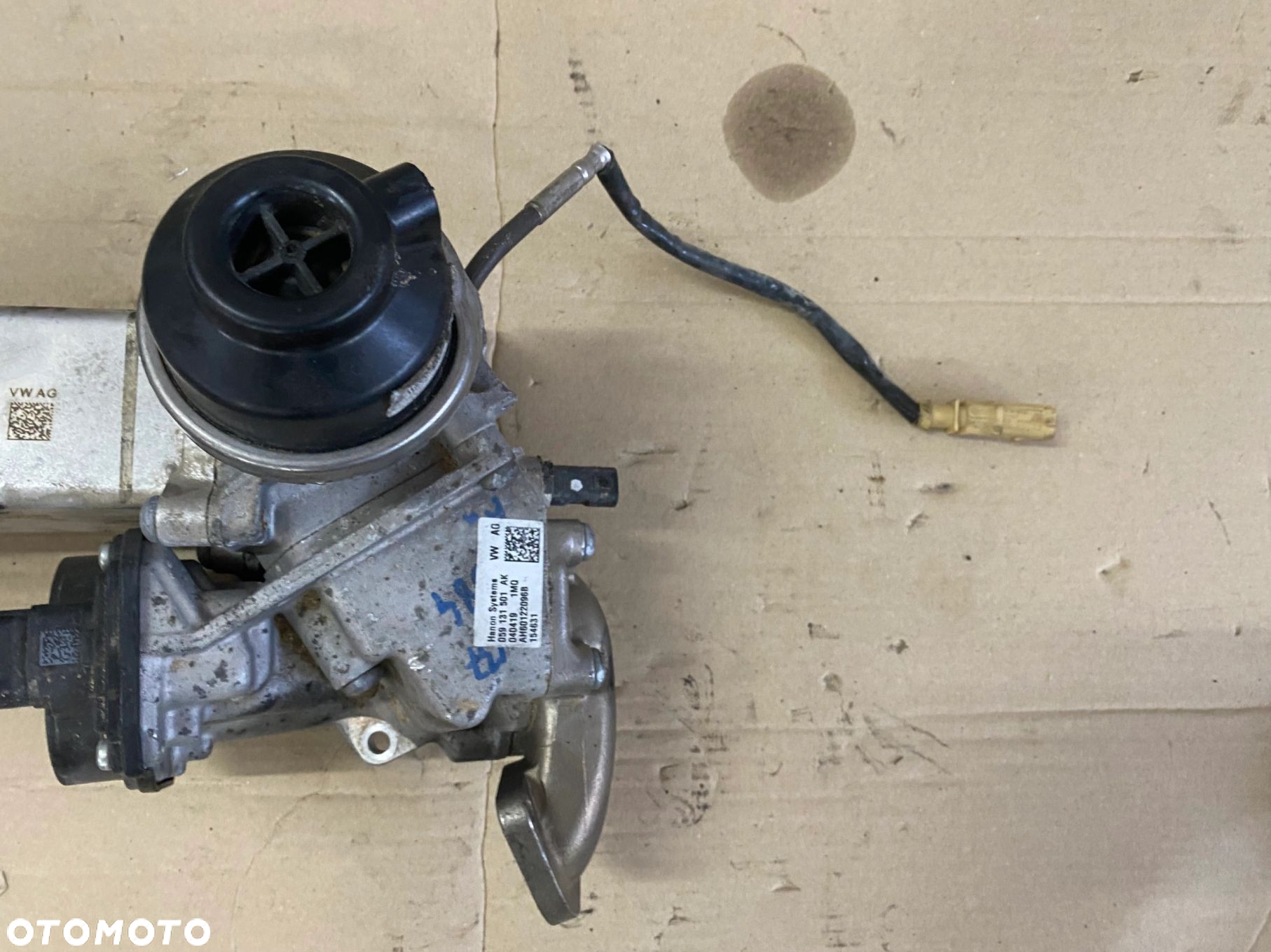 ZAWÓR CHŁODNICA SPALIN EGR VW AUDI 3.0 TDI 059131511DE - 4