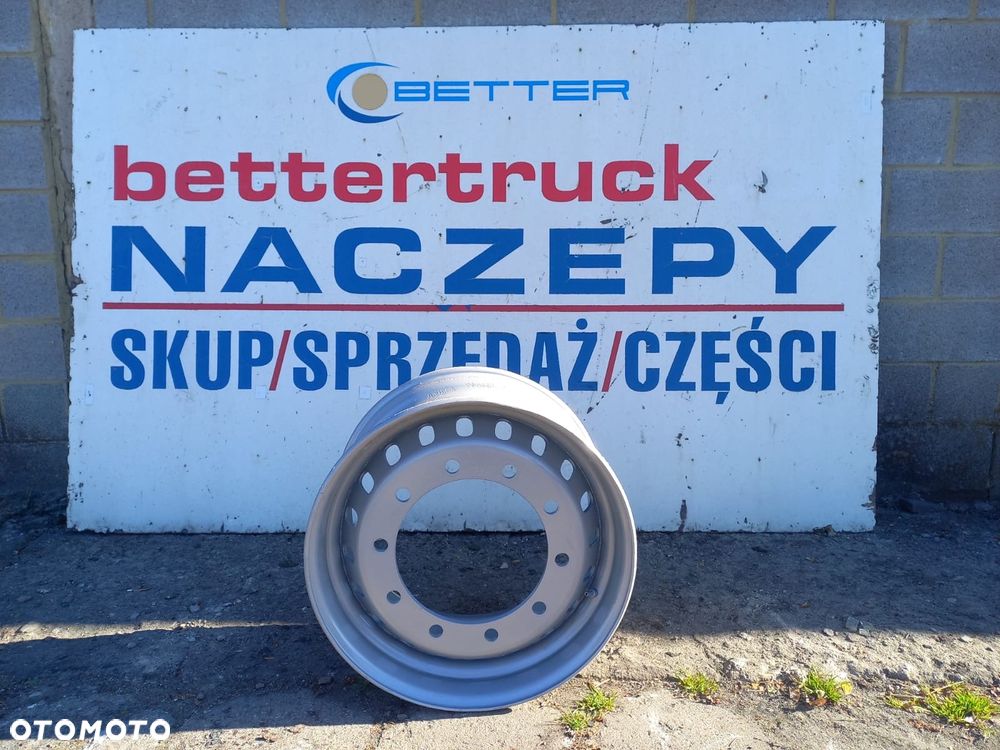 Felga Stalowa 22,5x11,75 ET 120 felga tarczowa naczepa przyczepa rolnicza 22,5” - 2