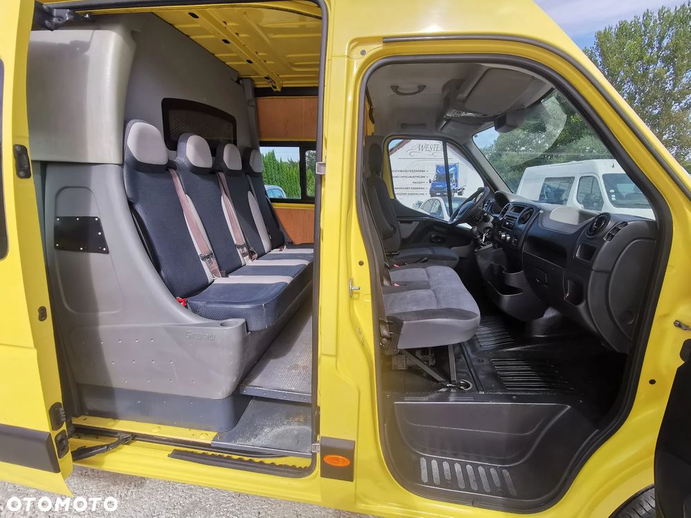 Renault Master L3H2 długi 7-osobowy Dubel 2.3dCi-125KM Brygadówka doka - 10