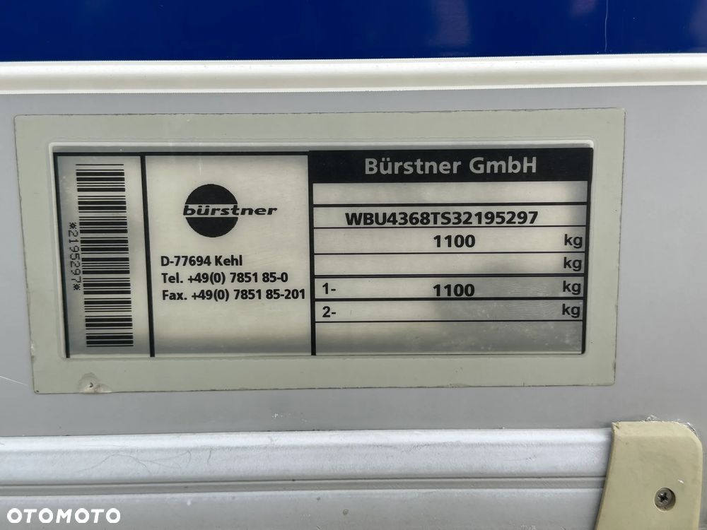Burstner 435 TS FUN z napędem i nową markizą. DMC 1100 kg !!! - 36