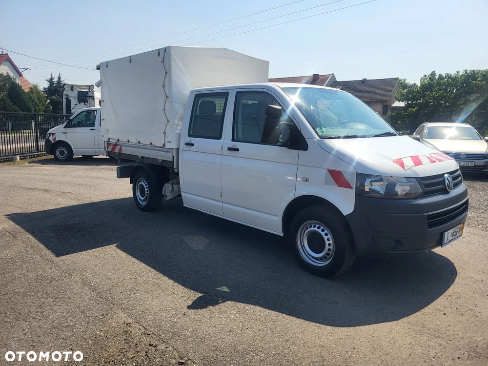 Volkswagen Transporter t5 lift doka wywrotka kipper klima - 9