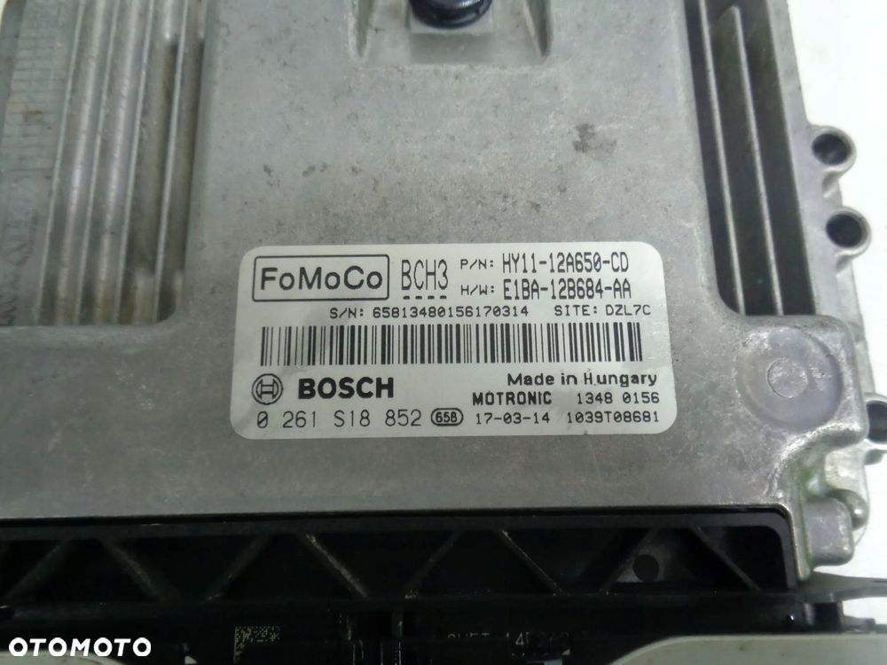 ford b-max fiesta mk7 1.0 ecoboost sterownik komputer moduł ecu hy11-12a650 - 2