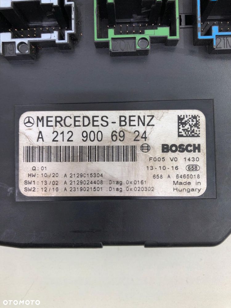 MERCEDES W212 MODUŁ STEROWNIK SAM A2129006924 - 2