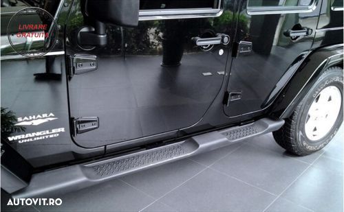 Praguri trepte laterale Jeep Wrangler Rubicon JK (2007-2017) 4 Usi- livrare gratuita - 8