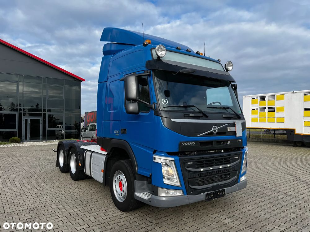 Volvo 6x4 FM 500 OŚ PODNOSZONA HYDRAULIKA SERWISOWANY LODÓWKA - 2