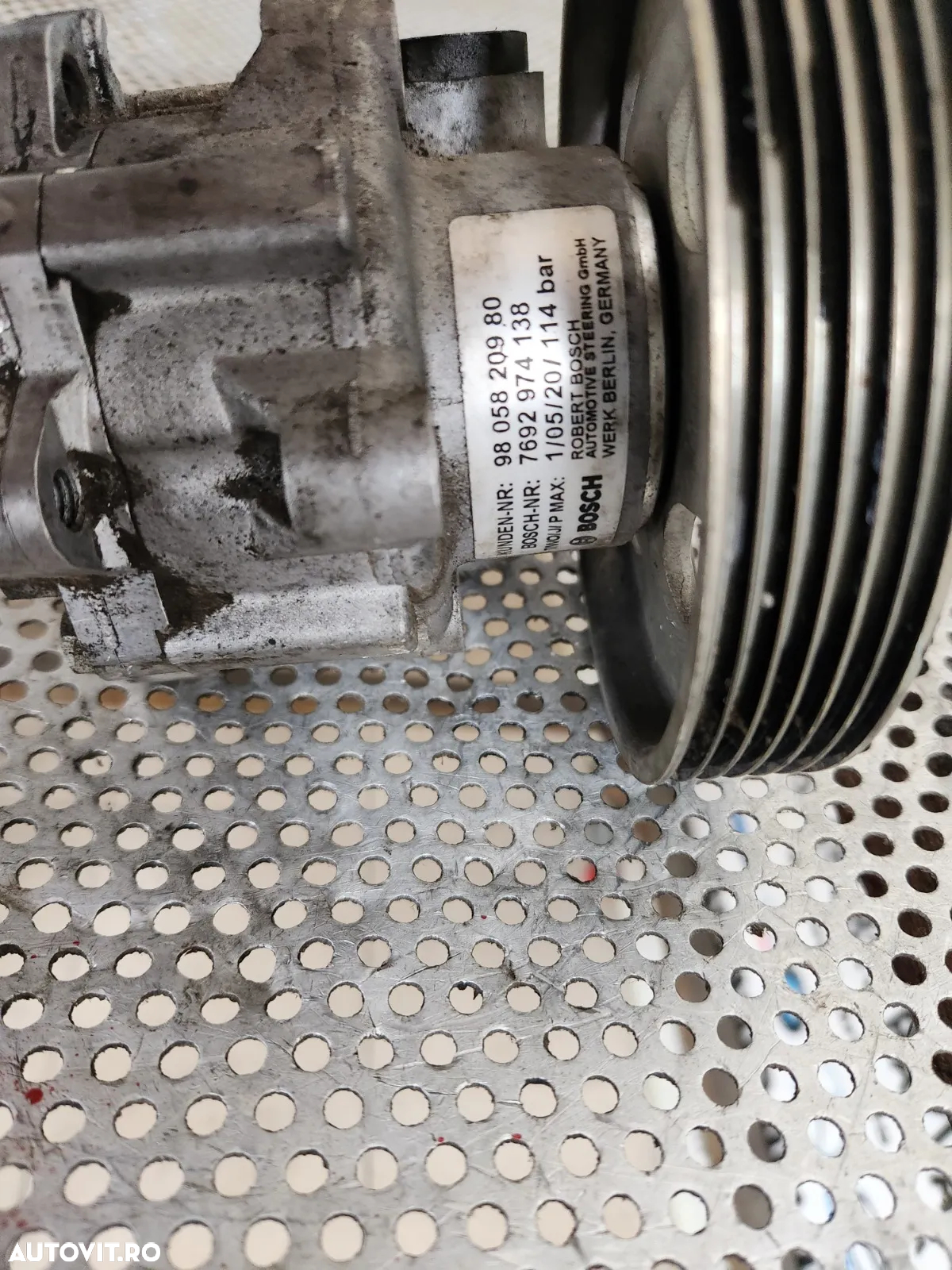 Pompa Servo Servodirectie Citroen Jumper Peugeot Boxer 2.0 / 2.2 BlueHdi Tdci Euro 6 Motor 4H03 Cod - 7