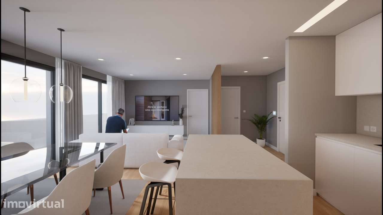 Apartamento T1 em venda na Herdade Real de Santiago - Grande imagem: 2/13
