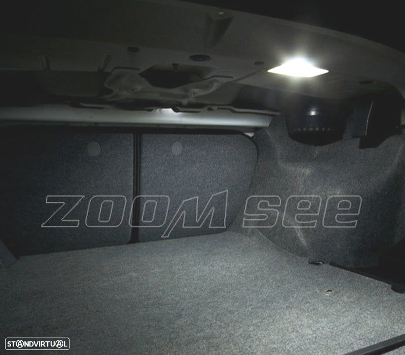 KIT COMPLETO 16 LAMPADAS LED INTERIOR PARA BMW SERIE 3 E36 SEDAN COUPE M3 316I 318I 320I 323I 323IS - 5