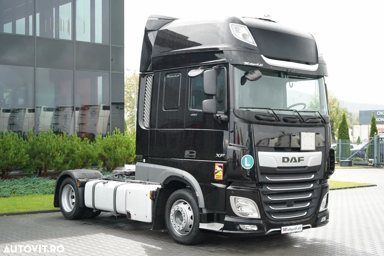 DAF XF 480 / MEGA / PLATĂ JOSĂ / AER CONDIȚIONAT PARCARE / 2021 / DUPĂ CONTRACT DE SERVICE GOLD - 1
