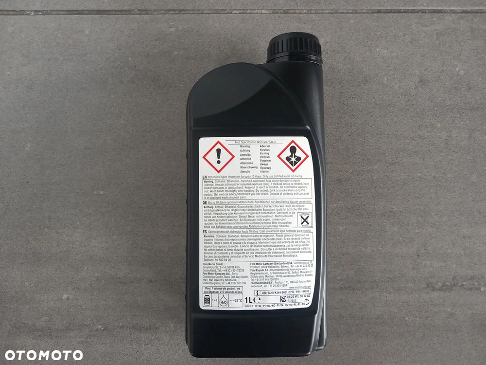 Płyn chłodniczy Ford Super Plus Premium 1l 2361569 - 3