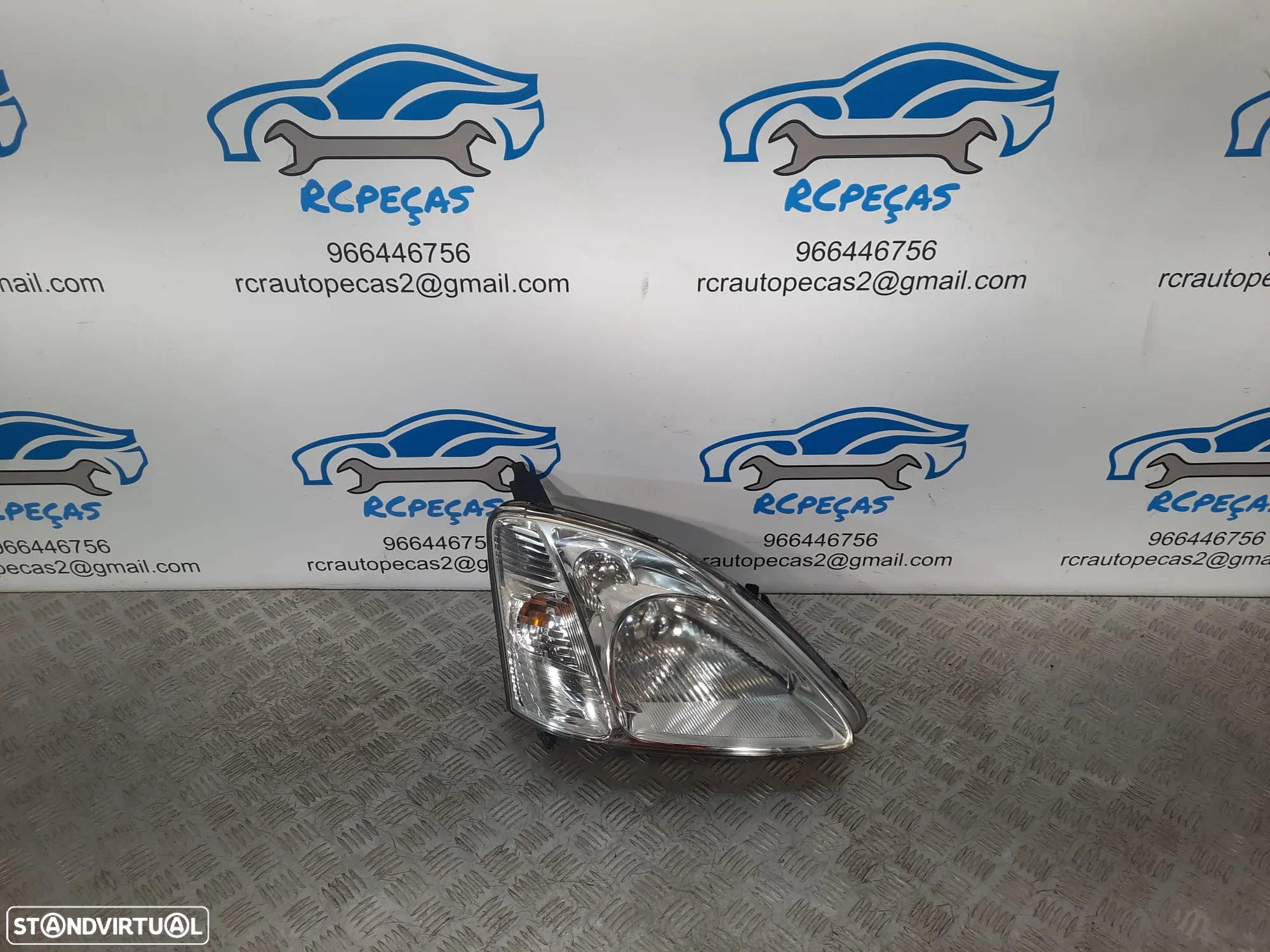 OTICA OTICAS OPTICA OPTICAS HONDA CIVIC VII 7 MK7 FAROIS ORIGINAIS - 3