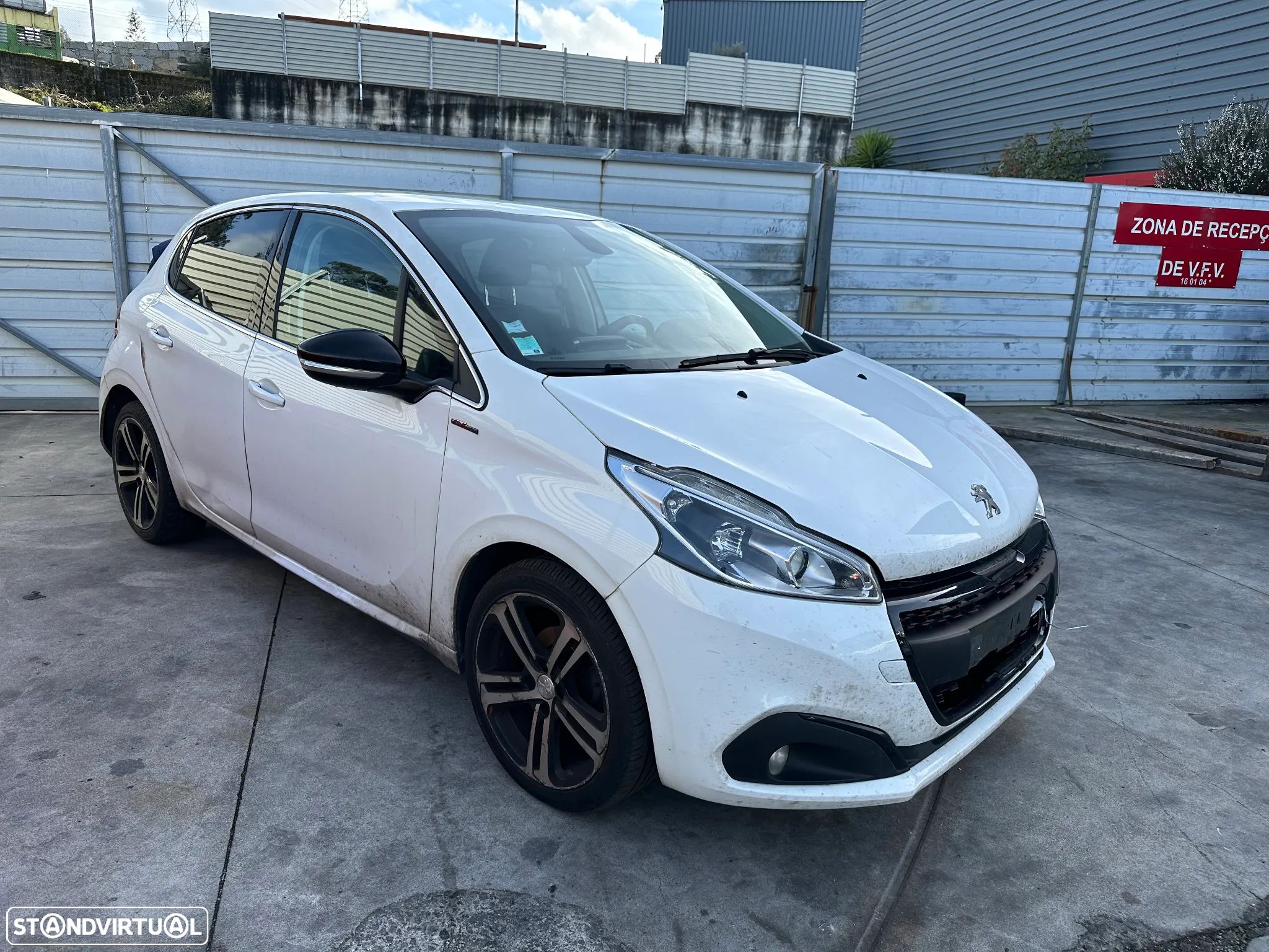 PEUGEOT 208 GT LINE 1.6 BLUEHDI DE 2018 PARA PEÇAS - 1