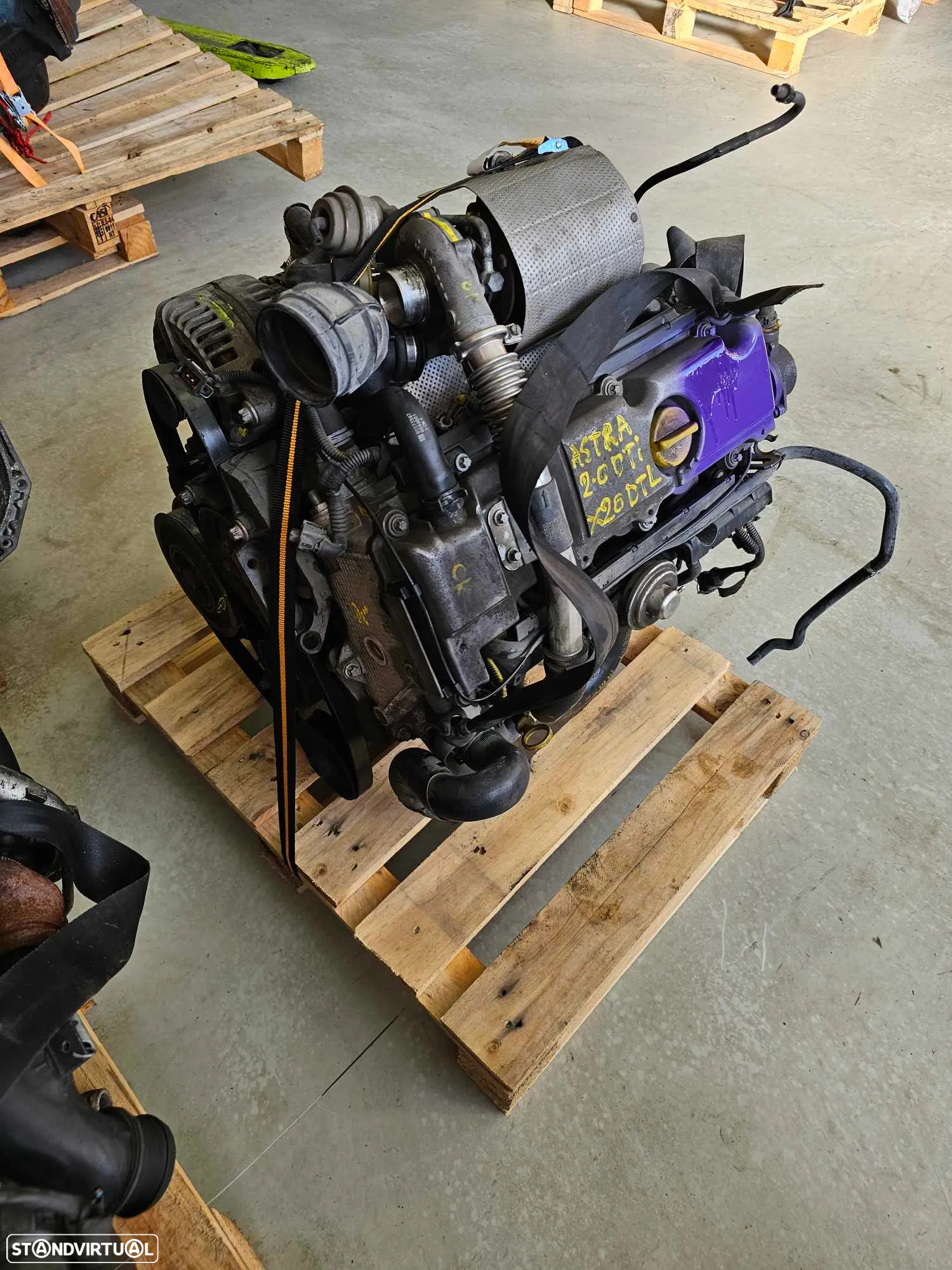 Motor Opel Astra 2.0 DTI 2003, ref X20DTH - 2