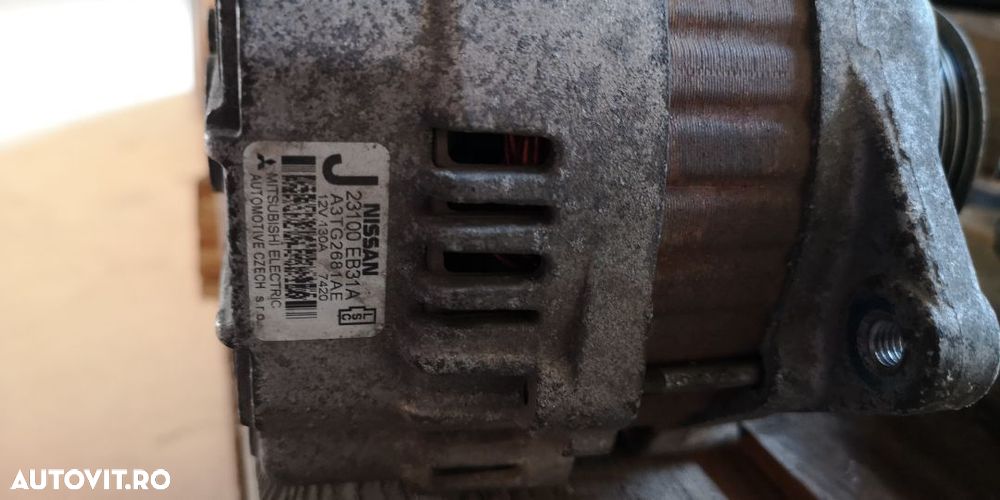 Alternator Nissan Navara 2.5 dci 2008 23100EB31A - 3