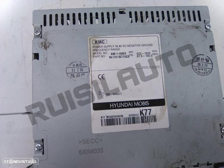 Rádio 961_701w770ca Kia Rio Iii [2011_2017] 1.25 Cvvt - 3