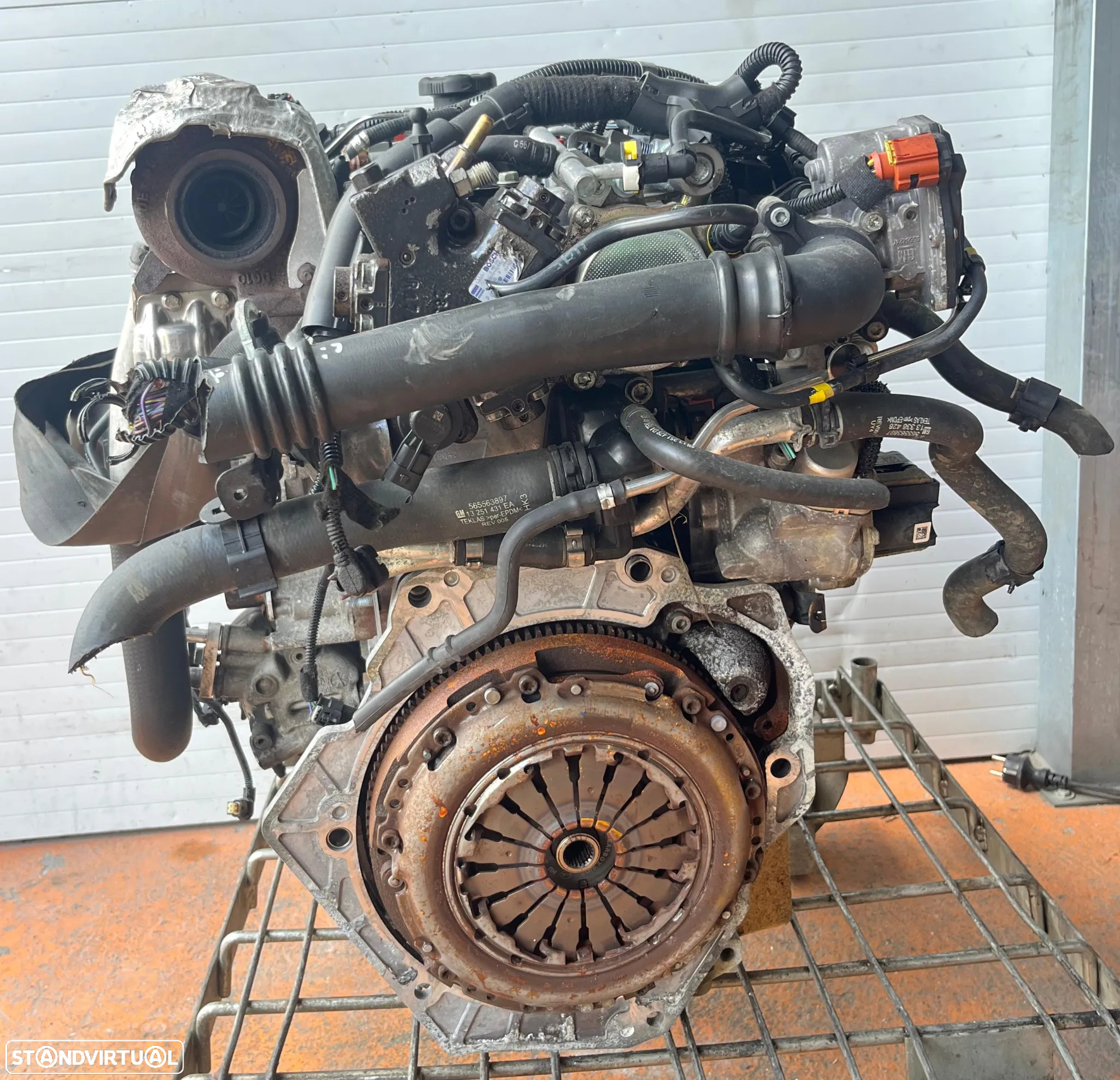 Motor Opel Astra J/Meriva B/Corsa D 1.3 Cdti Ref: A13DTE - 4