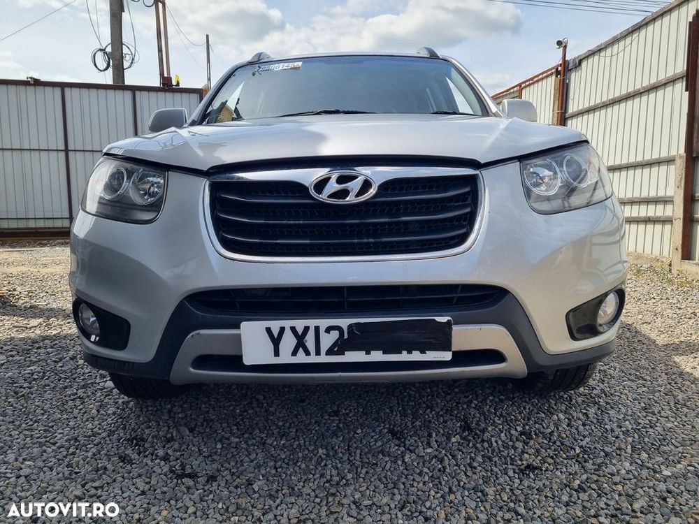 Bara fata Hyundai Santa Fe 2 Facelift 2009 - 2012 Shimmering Silver N3S (1503) Diesel ... - 1