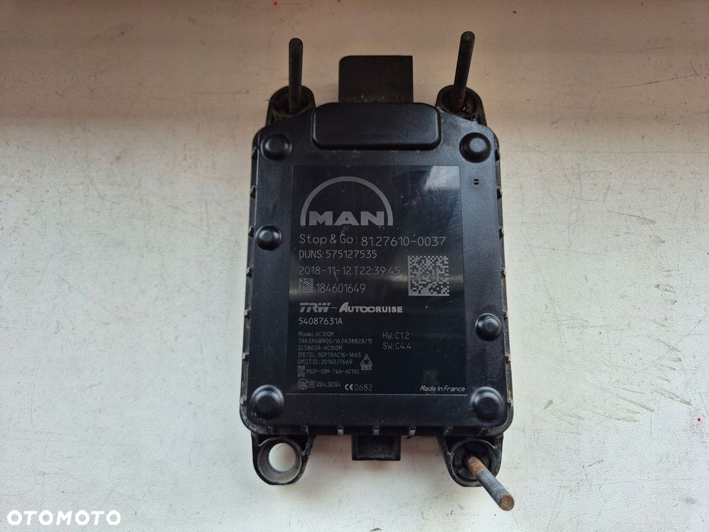MAN TGX TGS EURO 6 RADAR ODLEGŁOŚCIOWY KAMERA DISTRONIC 81276100037 - 1
