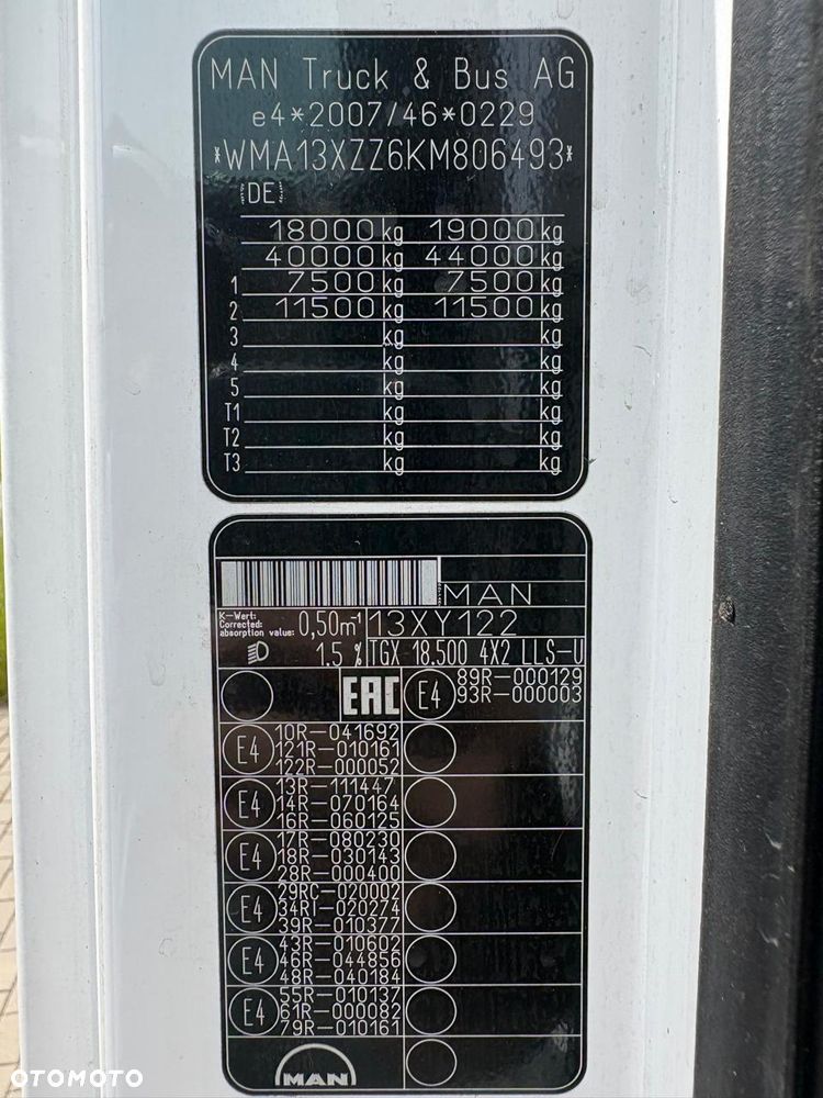MAN TGX 500 / Mega / Universal / Low Deck / - 24