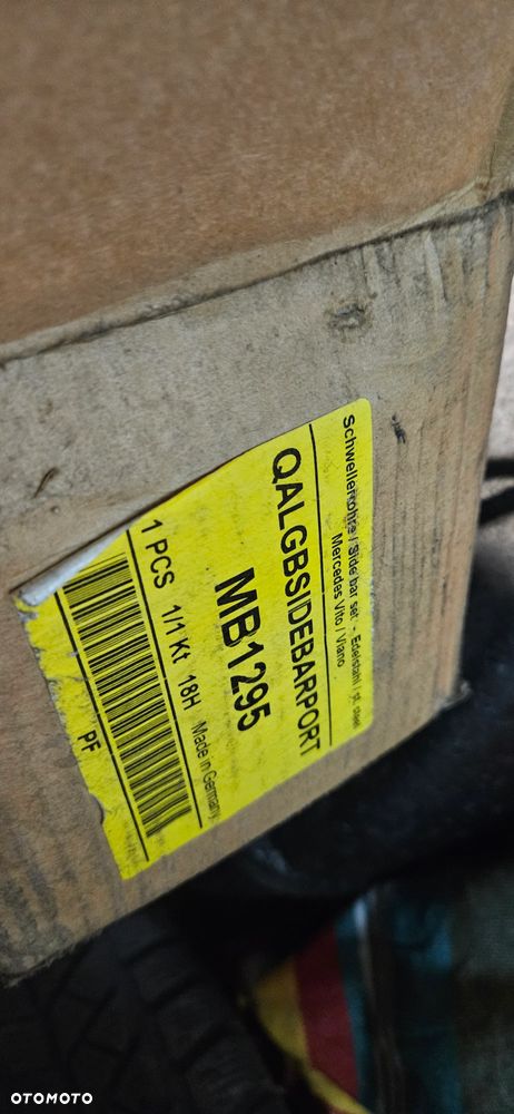 Orurowanie progi boczne Mercedes Vito NOWE MB1295 - 5