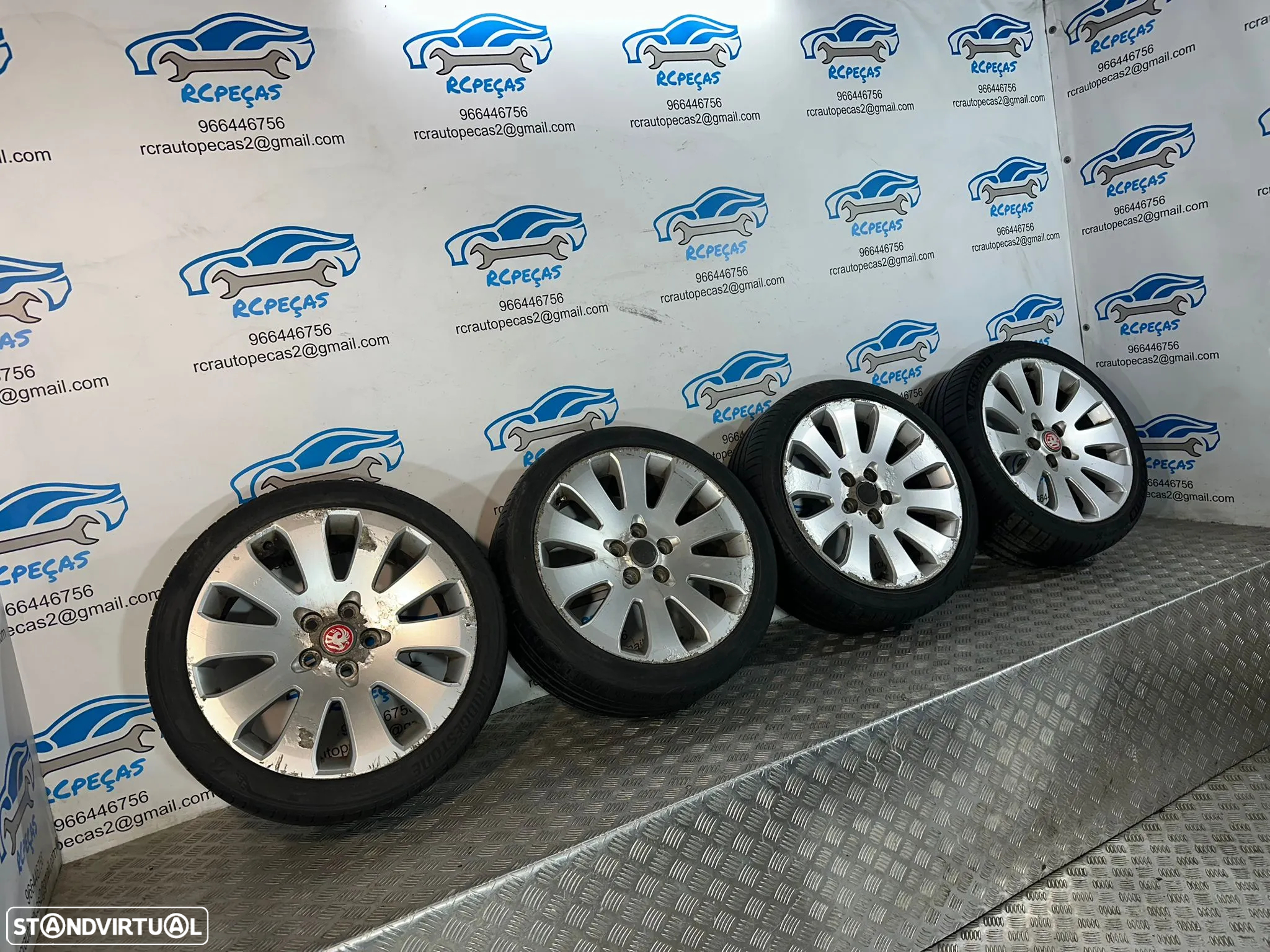 .Conjunto Jantes 19 GM Opel 8.5J 5x120 ET45 13235013 - 3