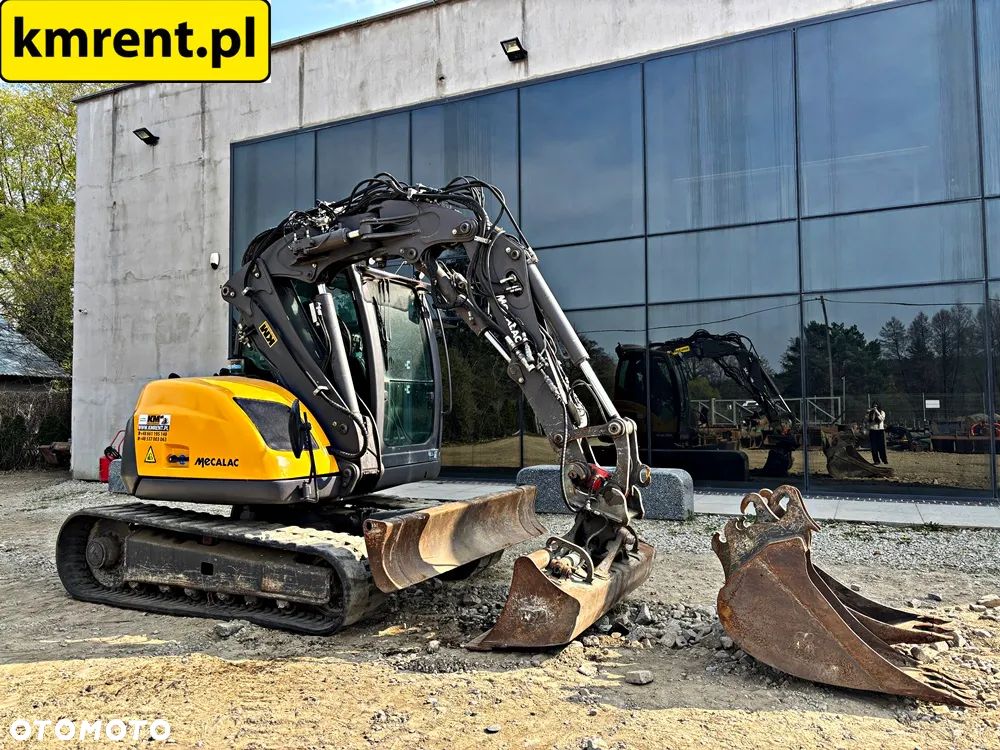 Mecalac 8 MCR MINI-KOPARKA 2017R. | MECALAC 6 MCR, JCB 8065 8080 8085 85 Z  VOLVO ECR 88, CAT 308, 307 , BOBCAT 80 KOMATSU PC 88 - 5