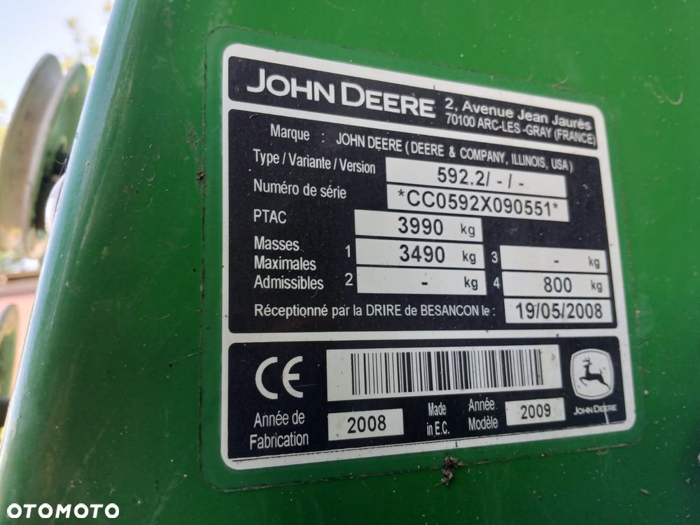 John Deere 592 - 4