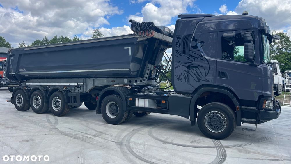 Schmidt Cargobull SCB S3D Naczepa Wywrotka Stalowa Rama Ocynk Dach Elektryczny z Pilota Oś Podnoszona Hamulce Tarczowe Pod Ciągnik 4x4 (nie Meiller schwarzmuller Langendorf) - 24