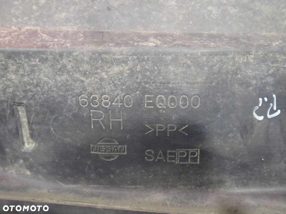 NADKOLE PRAWE PRZEDNIE NISSAN X-TRAIL I - 12