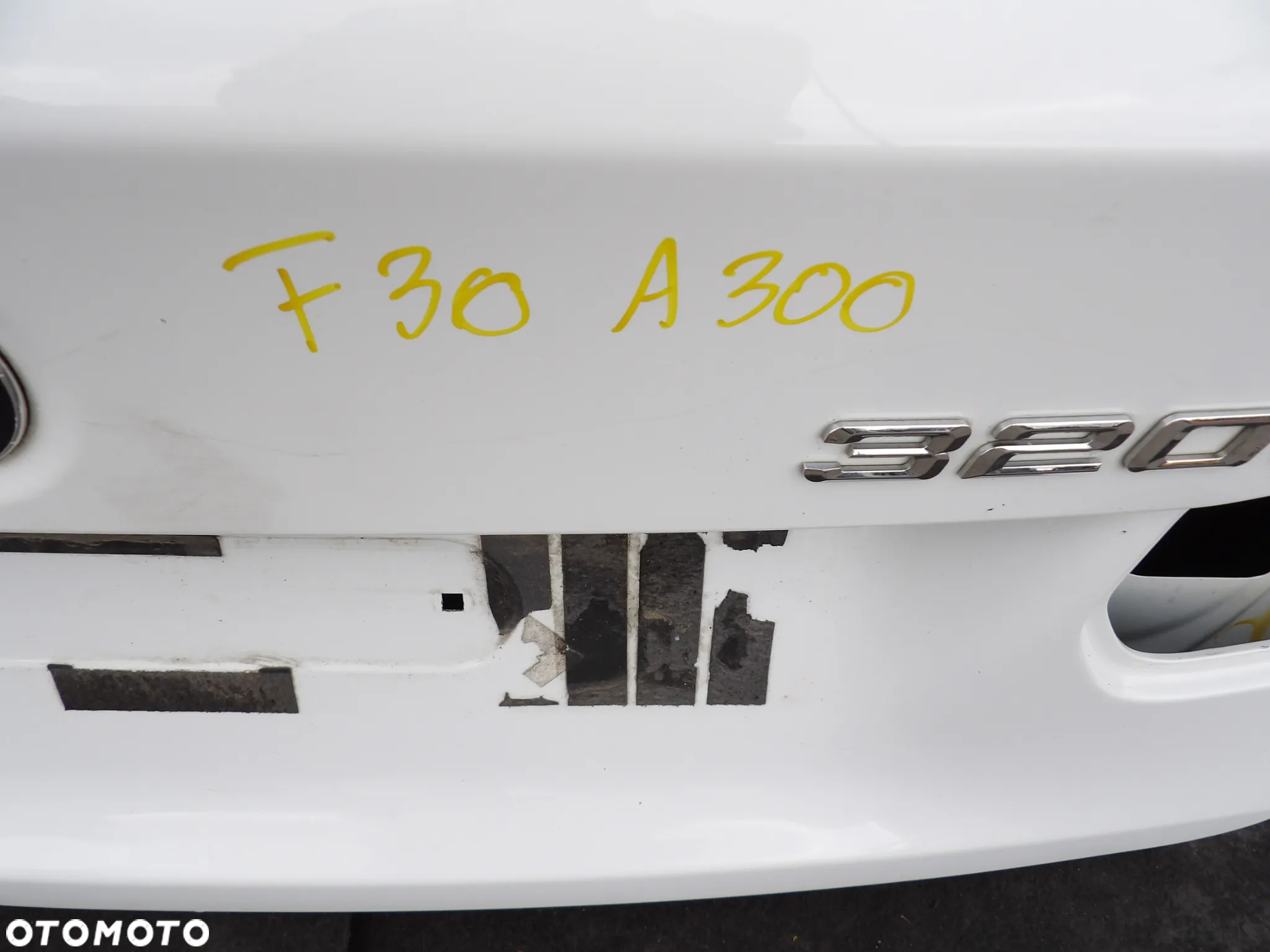 BMW - F30 - KOLOR A300 - KLAPA BAGAŻNIKA - 4