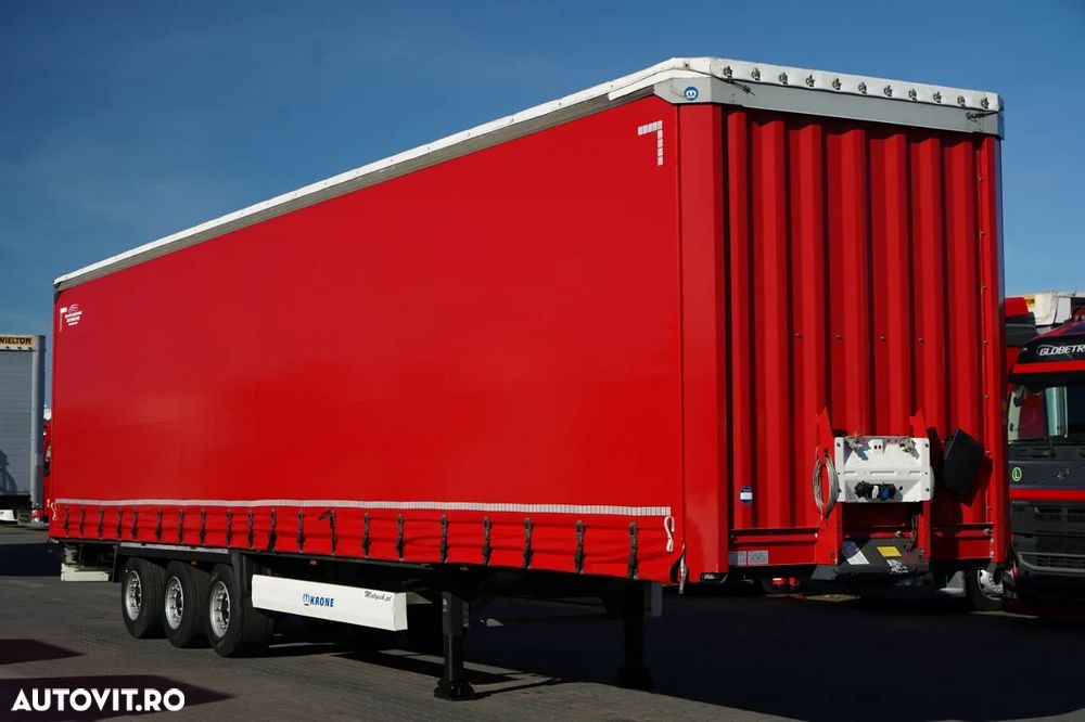 Krone CORTINĂ KRONE / MEGA / 2018 / AXĂ RIDICABILĂ / PLATĂ JOSĂ - 1