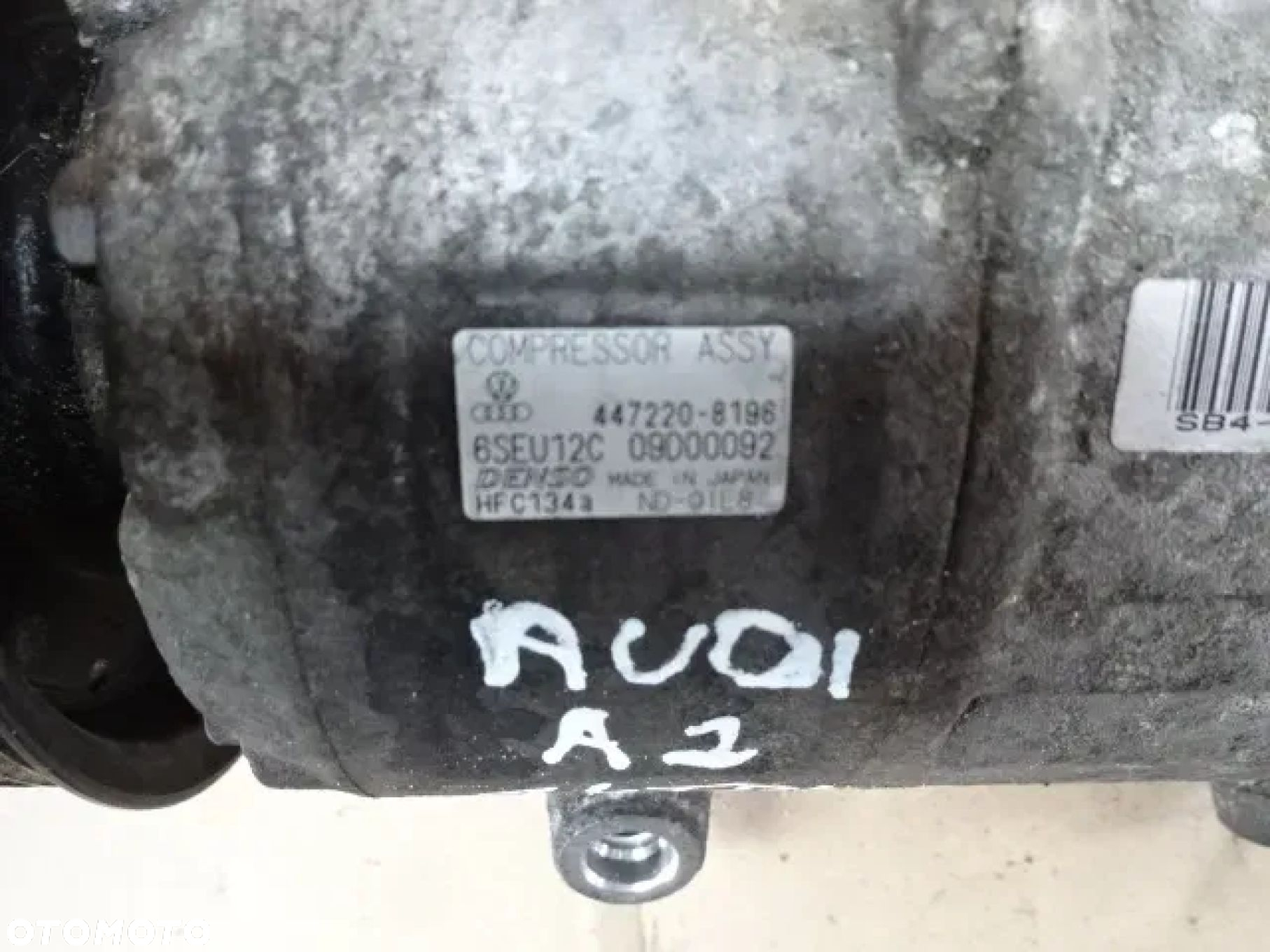 AUDI A2 1.4 TDI 1.6 FSI KOMPRESOR KLIMATYZACJI 6SEU12C - 3