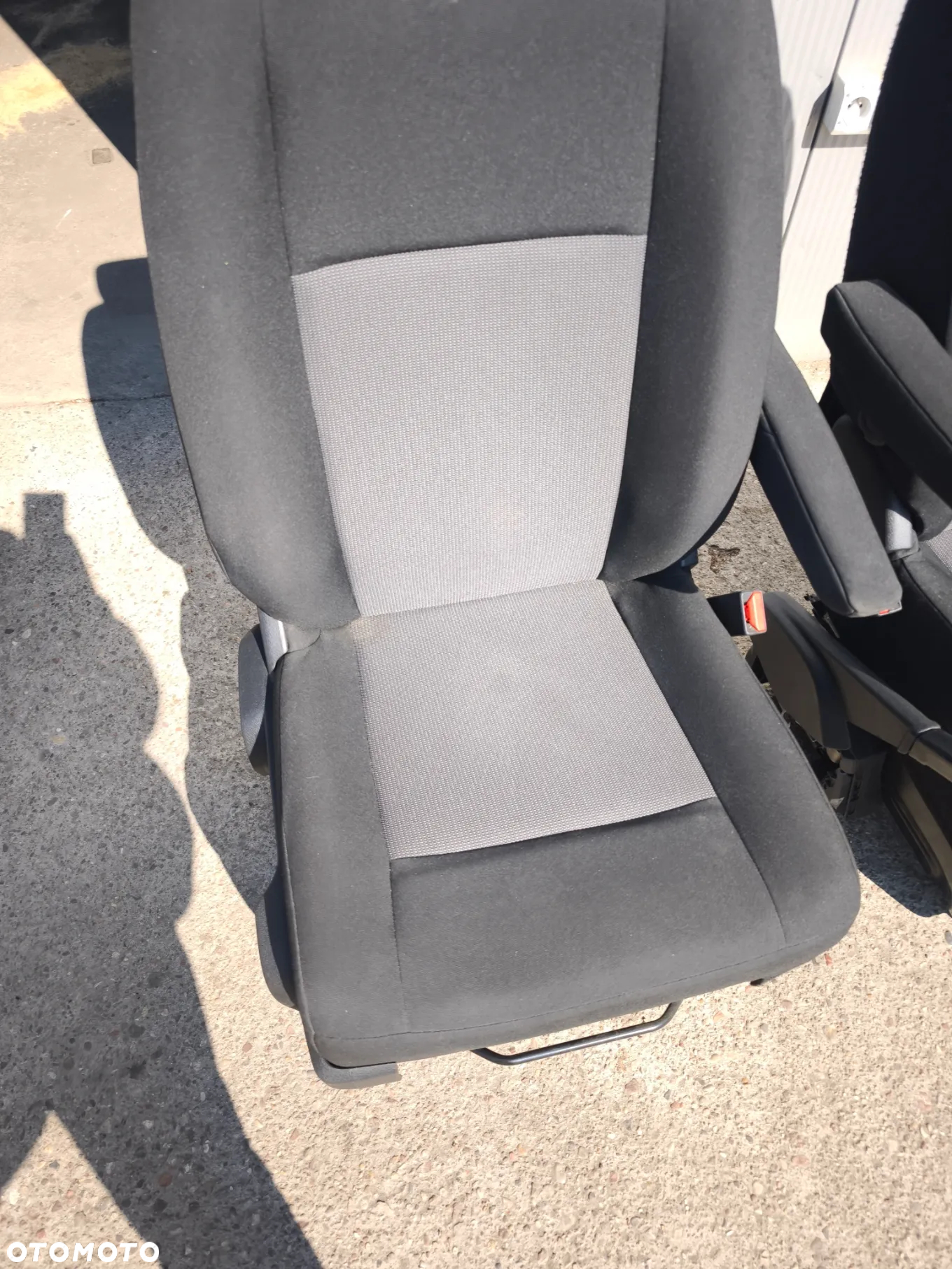 Fotel kierowcy pasażera pojedynczy lewy prawy Citroen Jumpy III Peugeot Expert Proace 2016- - 4