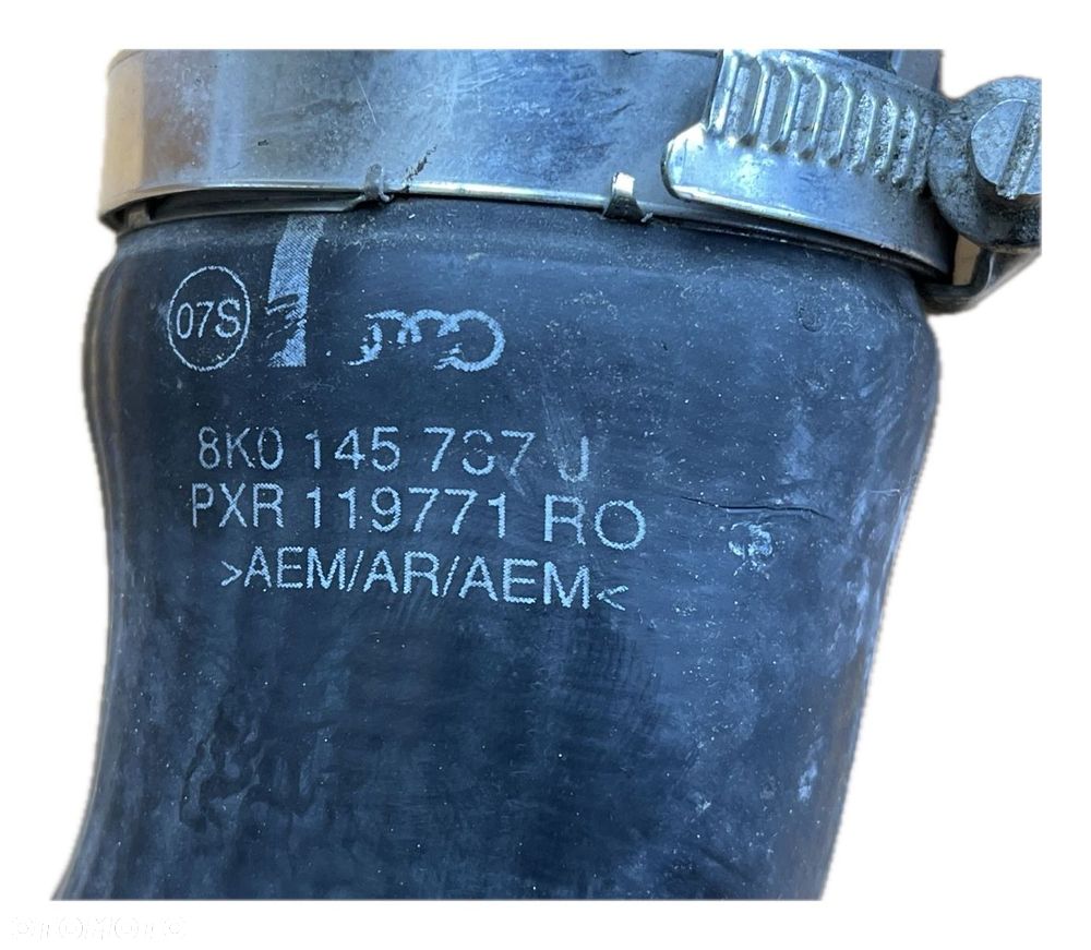 ! 10 AUDI A6 C7 4G RURA WĄŻ PRZEWÓD REZONATOR 8K0145737S 8K0145709H - 5