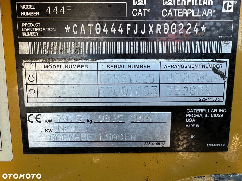Caterpillar 444F - 13