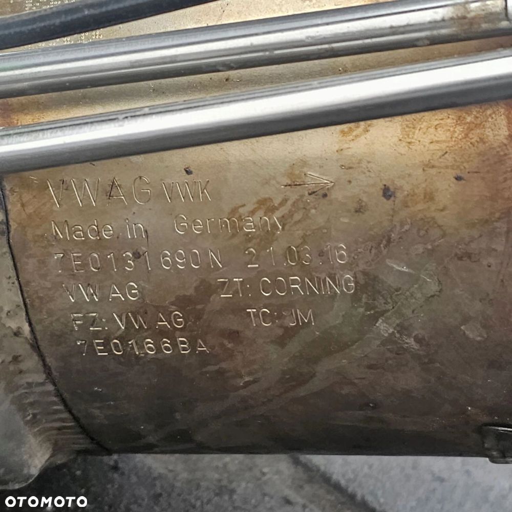 VW T6 2.0 BiTDI 204 KM DSG 4x4 katalizator filtr DPF 7E0131690N - 10