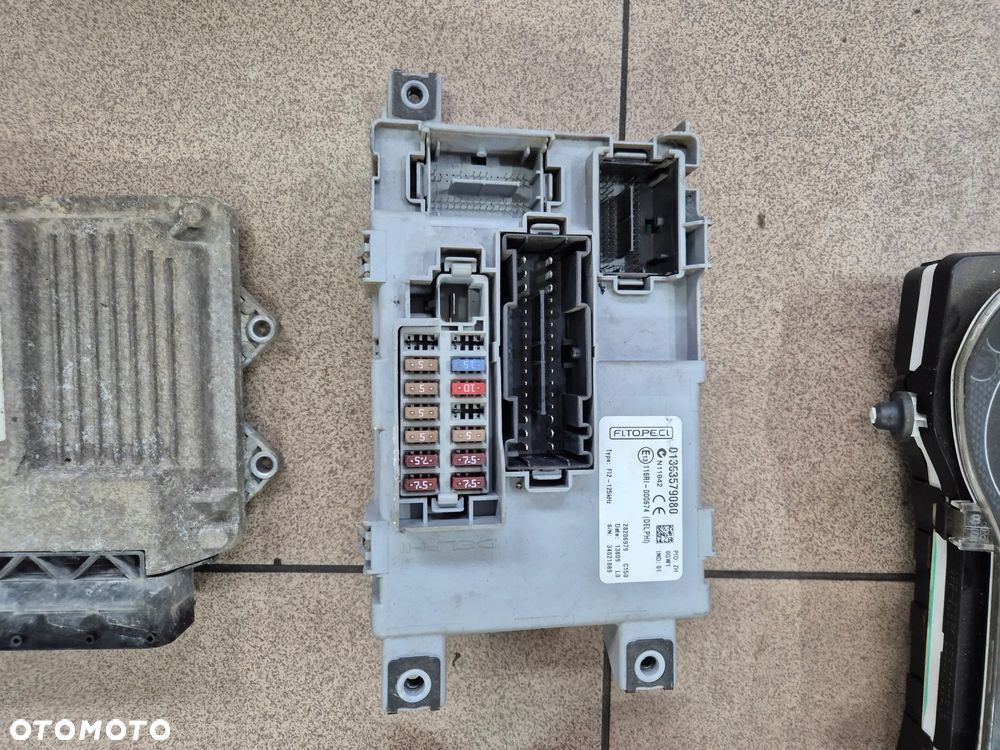 ZESTAW STARTOWY KOMPUTER BSI STACYJKA LICZNIK FIORINO IV NEMO BIPPER 1.3 MJ 08r.+ EURO 4 - 4